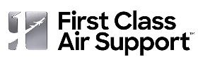 FirstClassAirLogos_First Class Air Support_SM_MetallicSilver_Black 1