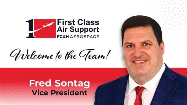  Fred Sontag as Vice President of First Class Air Support