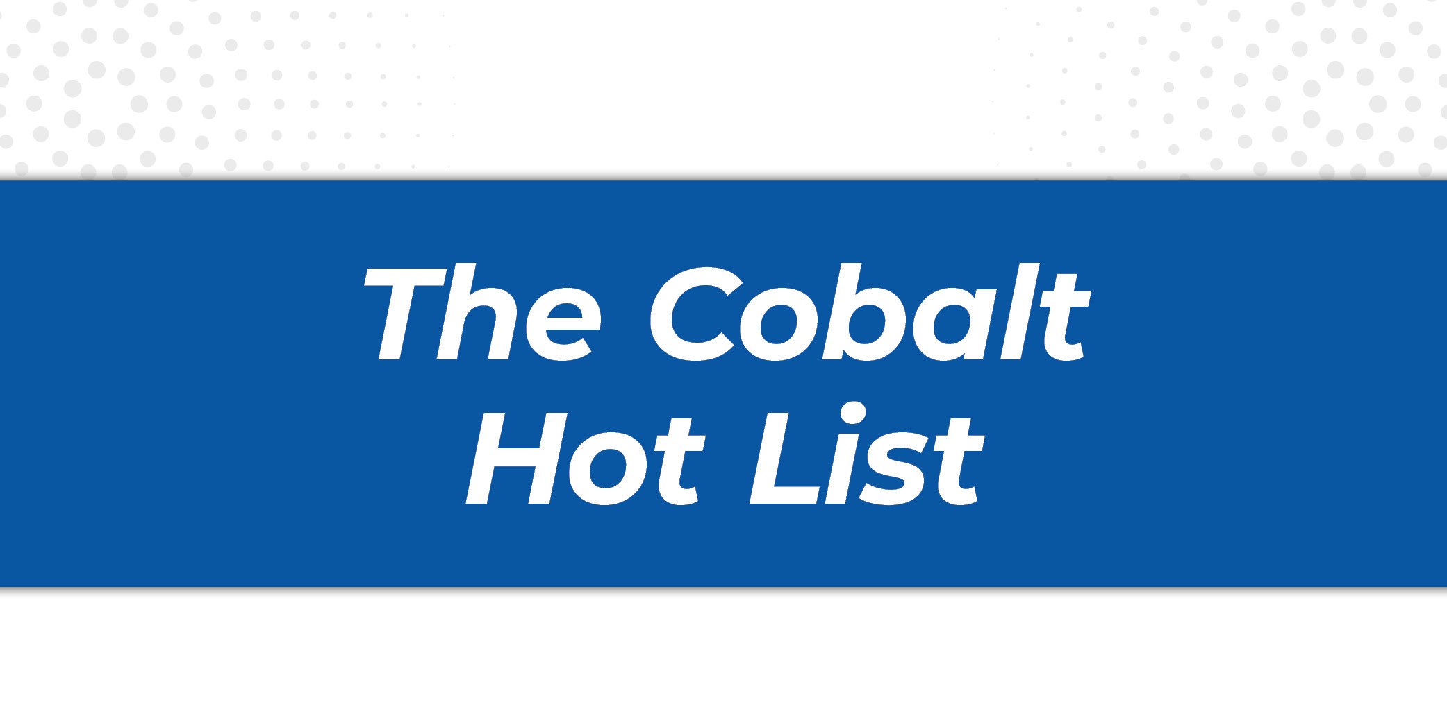 Tagged and Ready to Ship